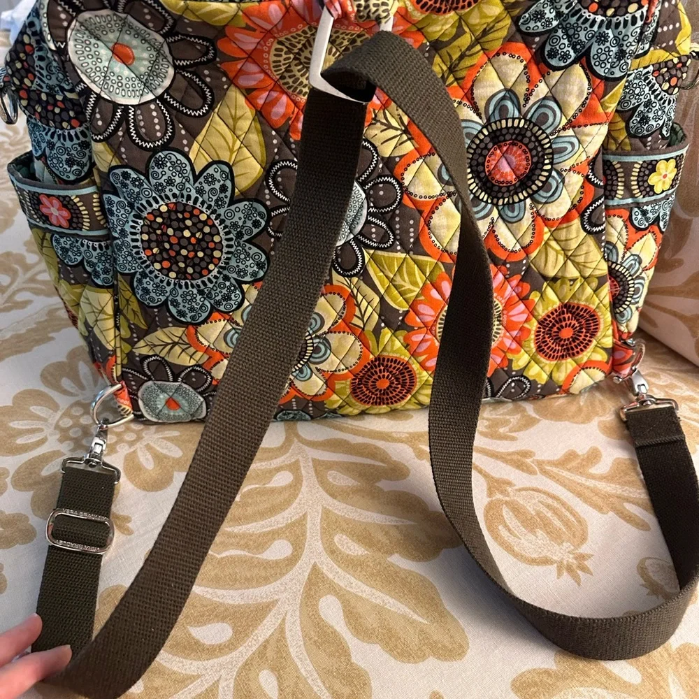 Vera Bradley Convertable Diaper Bag